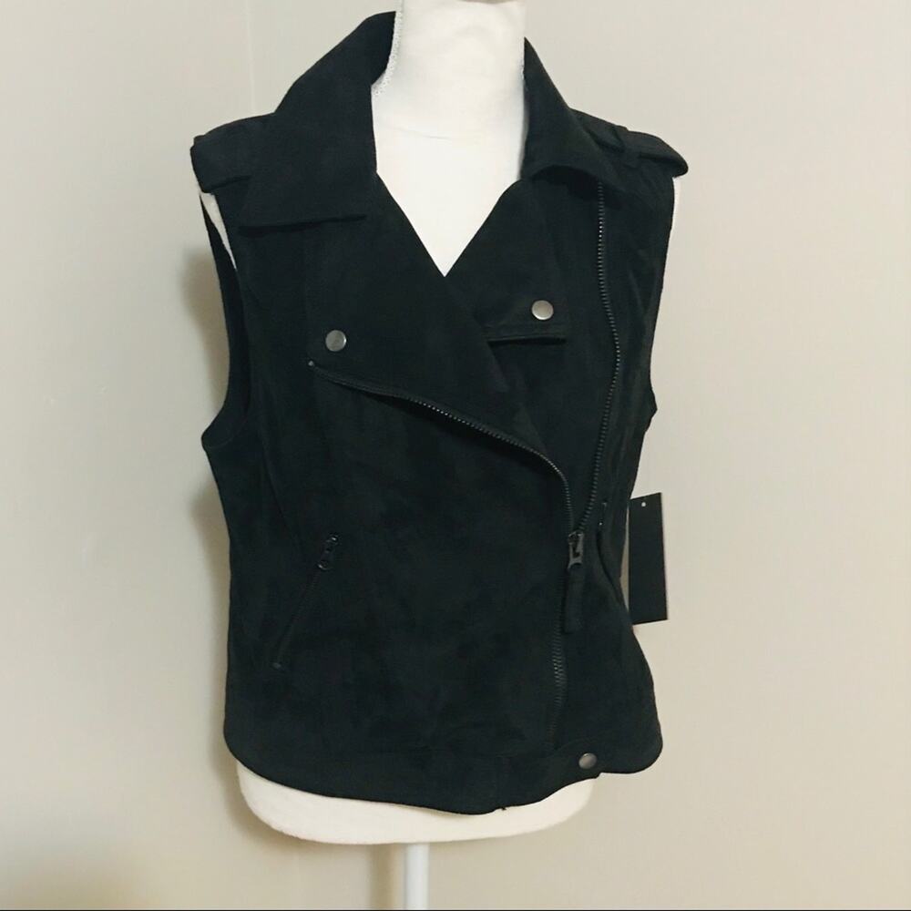 🎉HP❤️ RD Style Rawson Suede Moto Vest